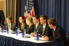 PIPS fellows present their briefs at the 2013 D.C. Symposium.